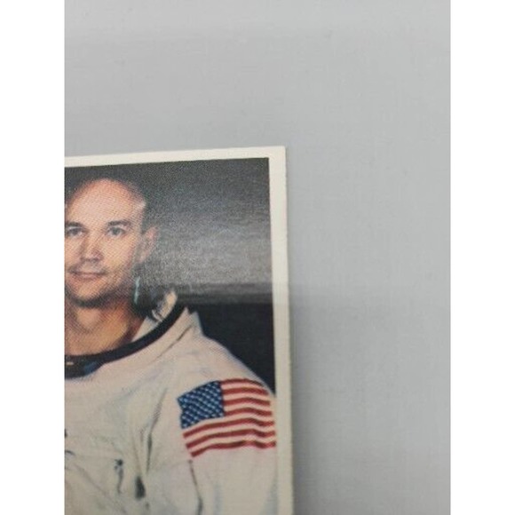 1969 Topps Man On The Moon #53 Moon Pilot Michael Collins Rookie Card Astronaut - Picture 6 of 9